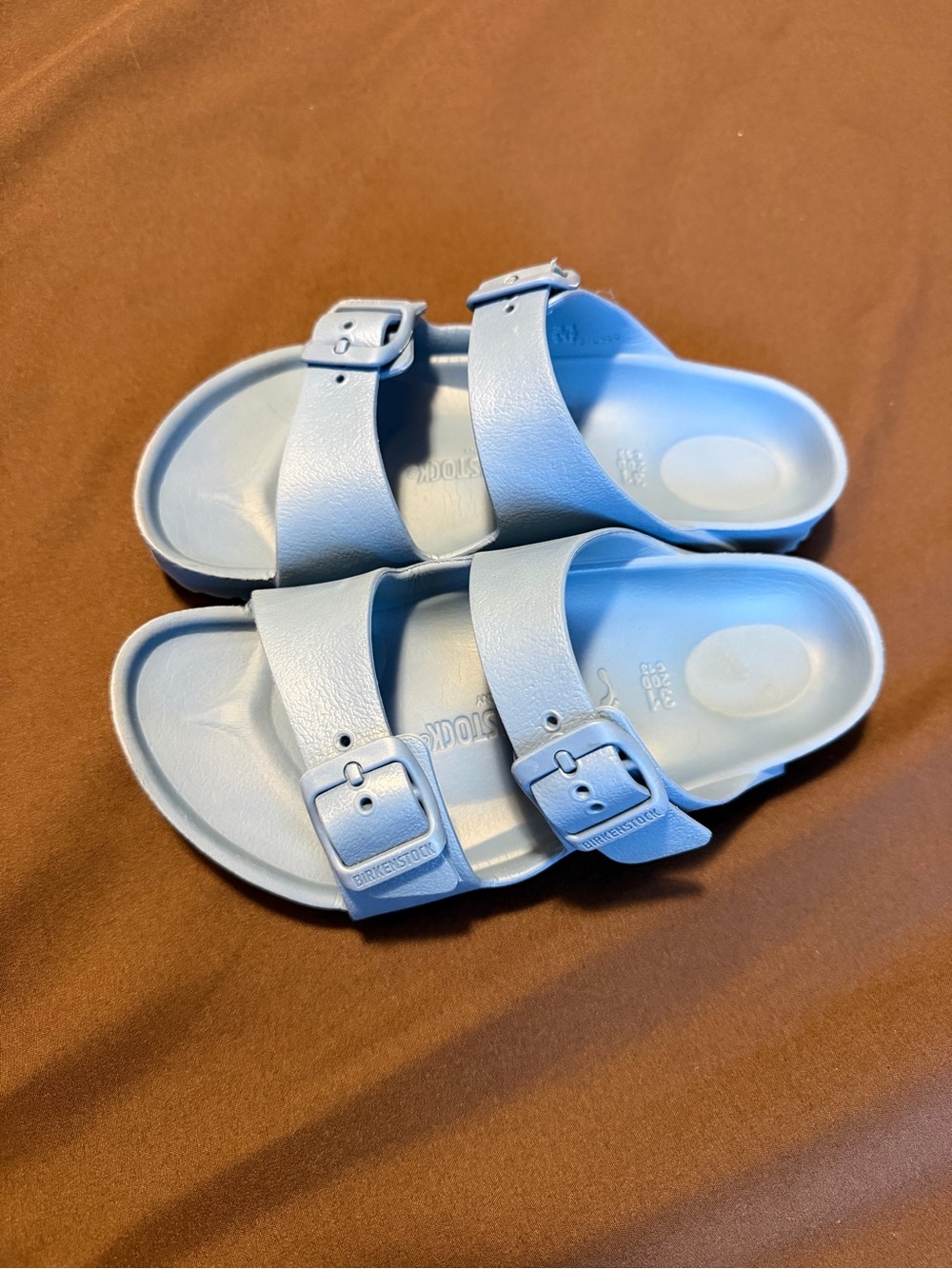 Birkenstock Kids Arizona EVA Sandals in Baby Blue